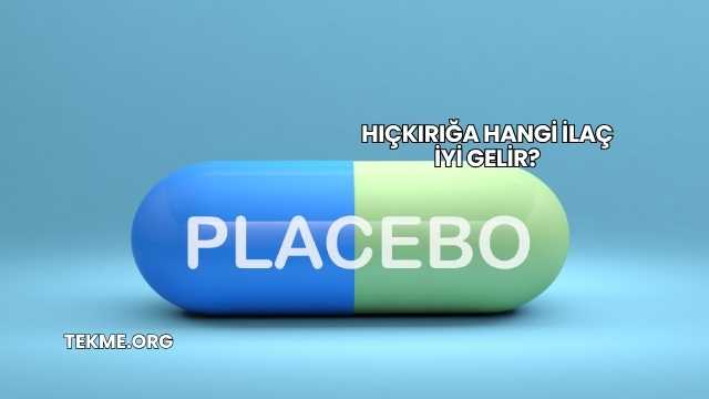 Hıçkırığa Hangi İlaç İyi Gelir?