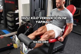 Hızlı Kilo Vermek İçin Ne Yapmalı?