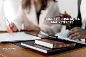 Hukuk Bürosu Açma Maliyeti 2025