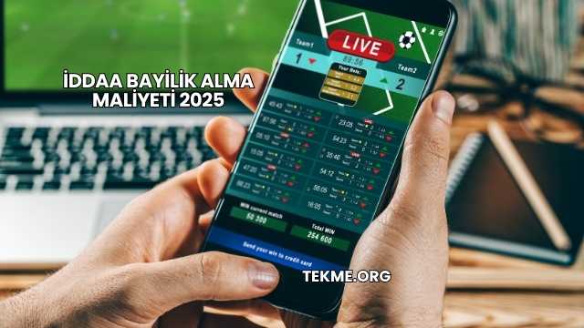 İddaa Bayilik Alma Maliyeti 2025
