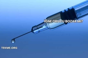 İğne Orucu Bozar mı?