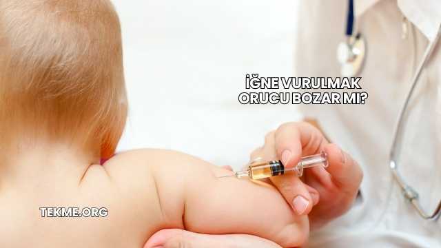 İğne Vurulmak Orucu Bozar mı?