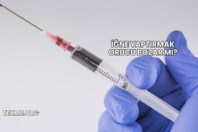 İğne Yaptırmak Orucu Bozar mı?