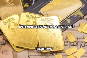 İnternetten Altın Alınır mı?