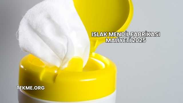Islak Mendil Fabrikası Maliyeti 2025