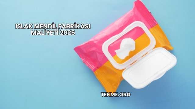 Islak Mendil Fabrikası Maliyeti 2025