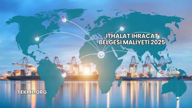 İthalat İhracat Belgesi Maliyeti 2025