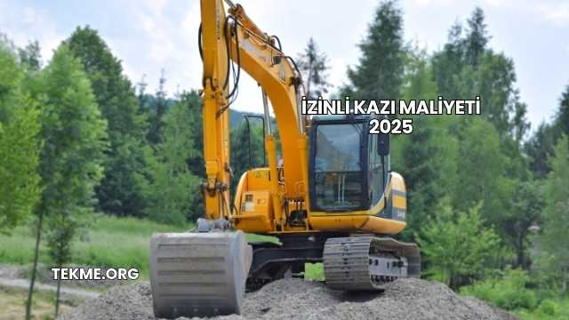 İzinli Kazı Maliyeti 2025