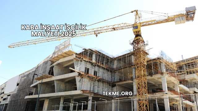 Kaba İnşaat İşçilik Maliyeti 2025
