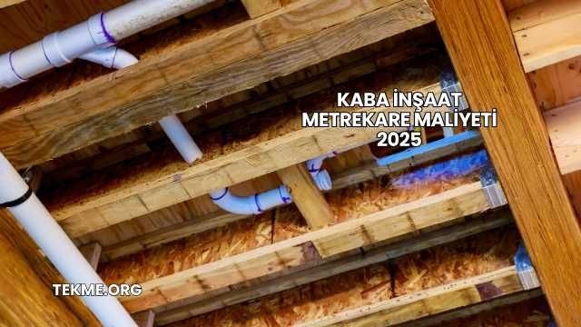 Kaba İnşaat Metrekare Maliyeti 2025