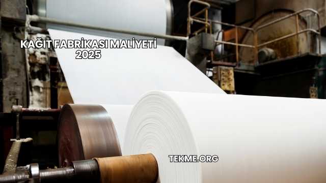 Kağıt Fabrikası Maliyeti 2025