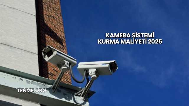 Kamera Sistemi Kurma Maliyeti 2025