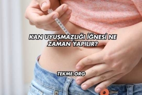 Kan Uyuşmazlığı İğnesi Ne Zaman Yapılır?