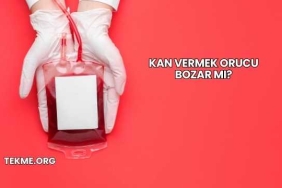 Kan Vermek Orucu Bozar mı?