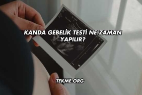 Kanda Gebelik Testi Ne Zaman Yapılır?