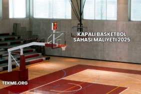 Kapalı Basketbol Sahası Maliyeti 2025