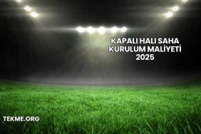 Kapalı Halı Saha Kurulum Maliyeti 2025