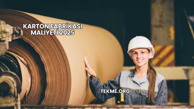 Karton Fabrikası Maliyeti 2025