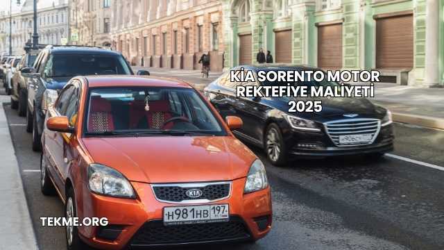Kia Sorento Motor Rektefiye Maliyeti 2025