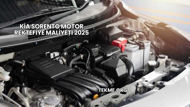 Kia Sorento Motor Rektefiye Maliyeti 2025