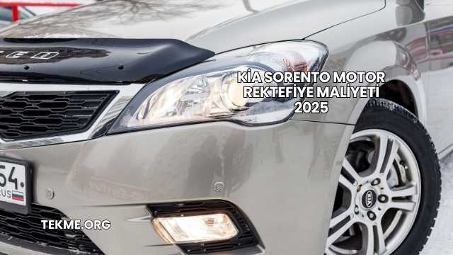 Kia Sorento Motor Rektefiye Maliyeti 2025