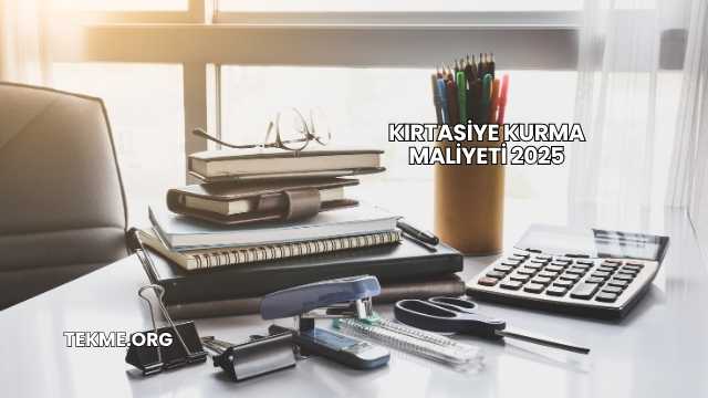 Kırtasiye Kurma Maliyeti 2025