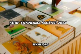 Kitap Yayınlama Maliyeti 2025