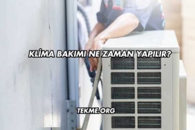 Klima Bakımı Ne Zaman Yapılır?