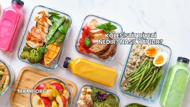 Kolesistit Diyeti Nedir? Nasıl Yapılır?