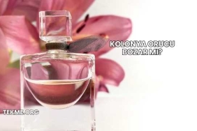 Kolonya Orucu Bozar mı?