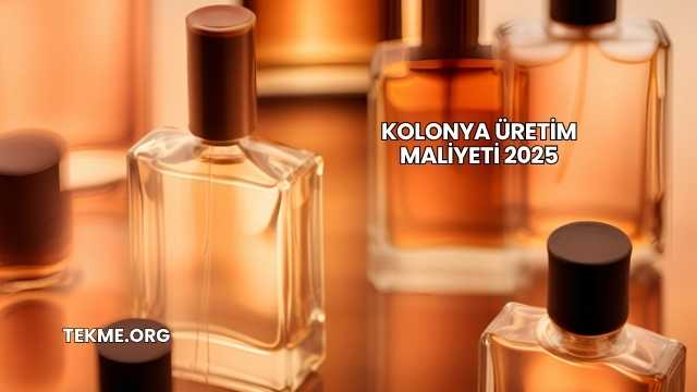 Kolonya Üretim Maliyeti 2025