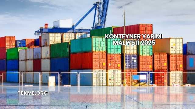 Konteyner Yapımı Maliyeti 2025