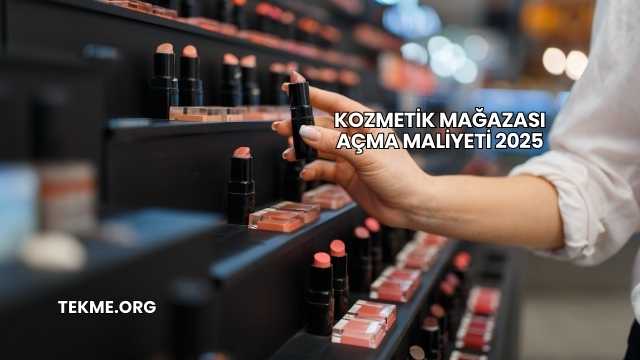 Kozmetik Mağazası Açma Maliyeti 2025