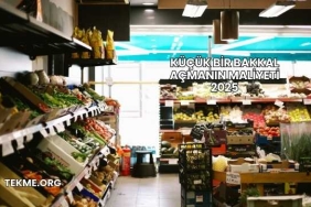 Küçük Bir Bakkal Açmanın Maliyeti 2025