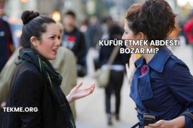 Küfür Etmek Abdesti Bozar mı?