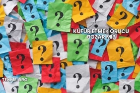Küfür Etmek Orucu Bozar mı?