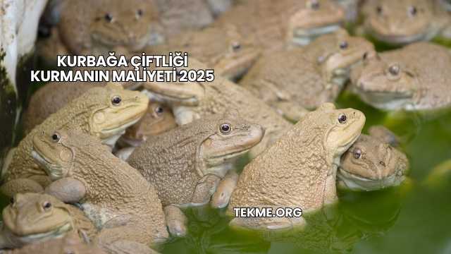 Kurbağa Çiftliği Kurmanın Maliyeti 2025