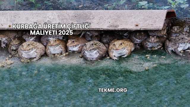 Kurbağa Üretim Çiftliği Maliyeti 2025