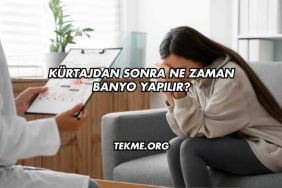 Kürtajdan Sonra Ne Zaman Banyo Yapılır?