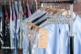Kuru Temizleme Dükkanı Açma Maliyeti 2025