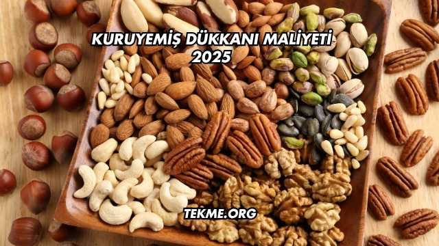 Kuruyemiş Dükkanı Maliyeti 2025