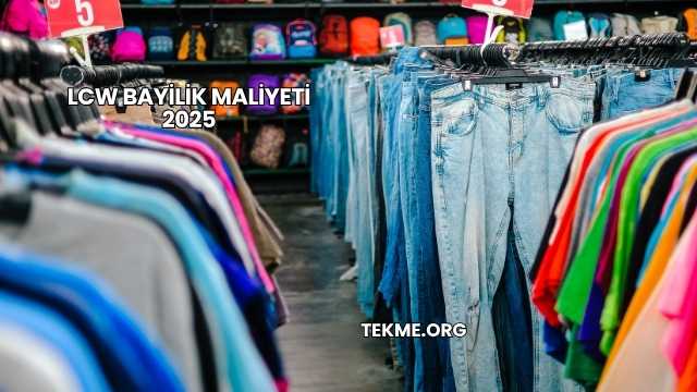 LCW Bayilik Maliyeti 2025