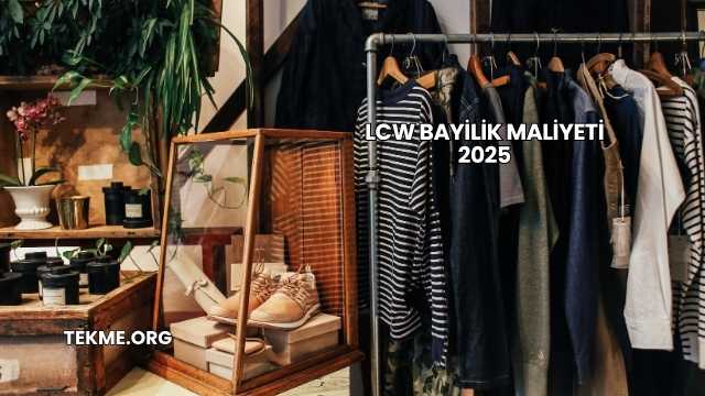 LCW Bayilik Maliyeti 2025