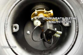 LPG Ruhsata İşletme Maliyeti 2025