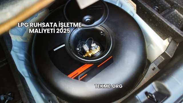 LPG Ruhsata İşletme Maliyeti 2025
