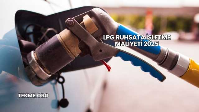LPG Ruhsata İşletme Maliyeti 2025