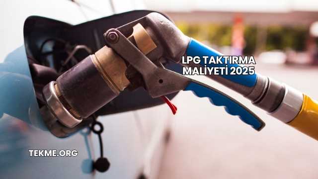 LPG Taktırma Maliyeti 2025