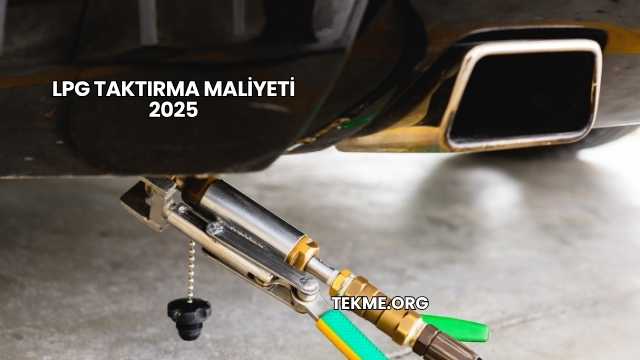LPG Taktırma Maliyeti 2025