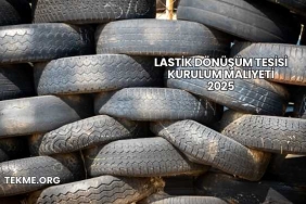 Lastik Dönüşüm Tesisi Kurulum Maliyeti 2025