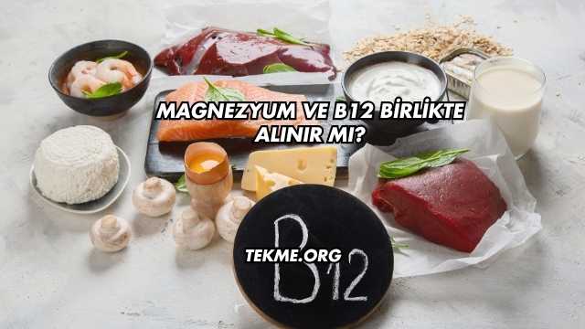 Magnezyum ve B12 Birlikte Alınır mı?